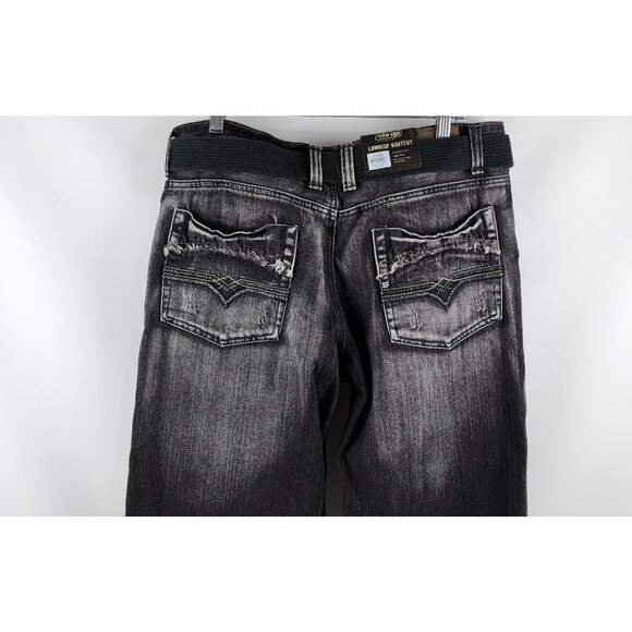 Urban Pipeline Urban Up Jeans Mens 36x34 Black Low Rise Bootcut Denim NWT - Picture 9 of 11